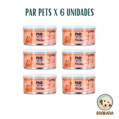 GENERICO - ALIMENTO HÚMEDO PAR PETS X 160 GR TRUCHA / 6 UNIDADES