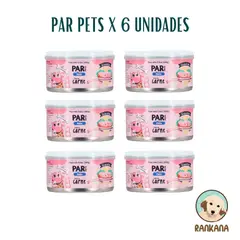 GENERICO - ALIMENTO HÚMEDO PAR PETS X 160 GR CARNE / 6 UNIDADES