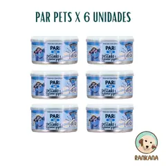 GENERICO - ALIMENTO HÚMEDO PAR PETS X 160 GR PESCADO Y CG / 6 UNIDADES