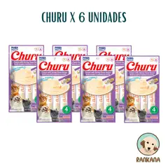 CHURU - SNACKS X 4 SACHETS POLLO Y CAMARON / 6 UNIDADES
