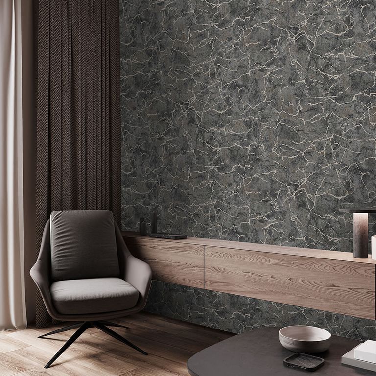 Papel Tapiz Tactile Carrara 052X10 Mts Onyx