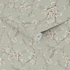 MULTITOP - Papel Tapiz Secret Garden Eliza 052X10 Mts Sage