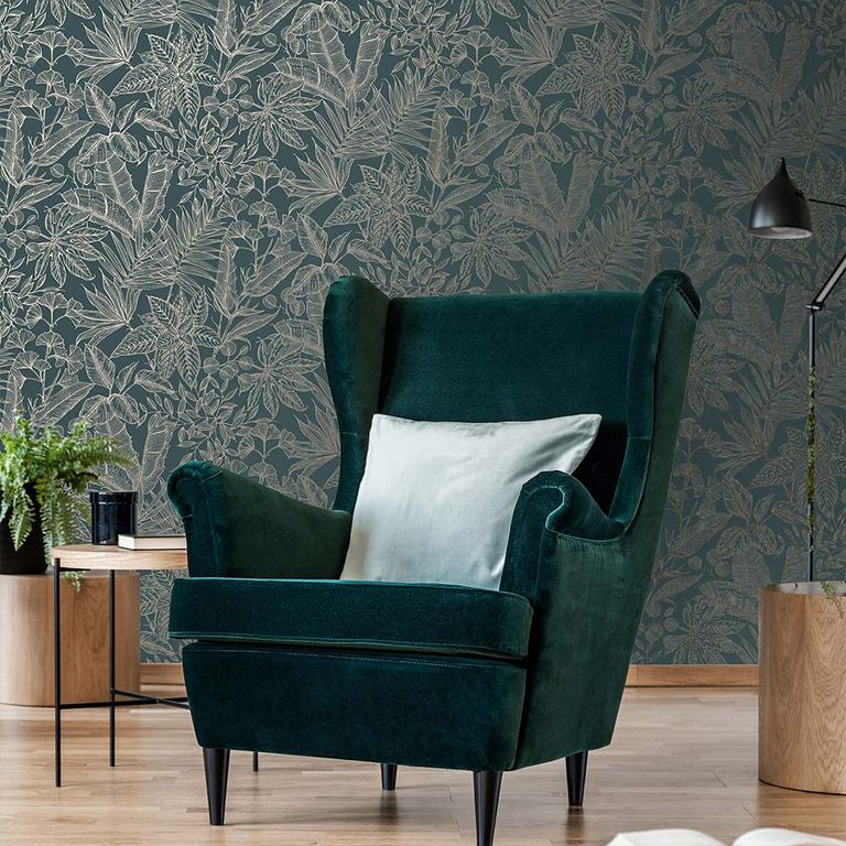 Papel Tapiz Opulence Paradise 052X10 Mts Emerald
