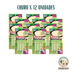 CHURU - SNACKS SYC X 4 SACHETS POLLO Y VIEIRAS / 12 UNIDADES