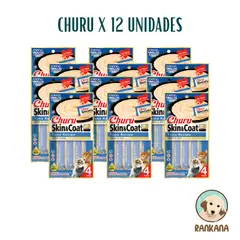 CHURU - SNACKS SYC X 4 SACHETS ATUN / 12 UNIDADES
