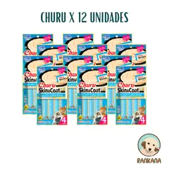 CHURU - SNACKS SYC X 4 SACHETS ATUN Y VIEIRAS / 12 UNIDADES