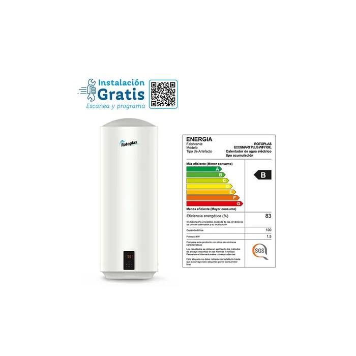 Terma de acumulación Rotoplas Ecosmart Wifi 100l