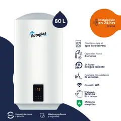 ROTOPLAS - TERMA DE ACUMULACION ECOSMART PLUS WIFI 80LT