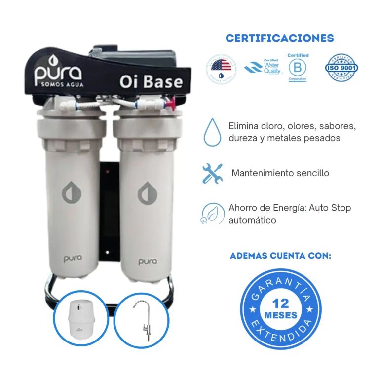 Planta Oi Base Ósmosis Inversa Remineralizadora con Magnesio