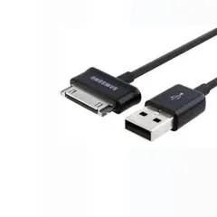 SAMSUNG - Cable Usb Para Galaxy Tab 1 2 Carga Y Sincroniza Negro