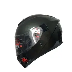 GENERICO - CASCO HOKEN MONOCOLOR BASICO NEGRO TALLA ¨L¨