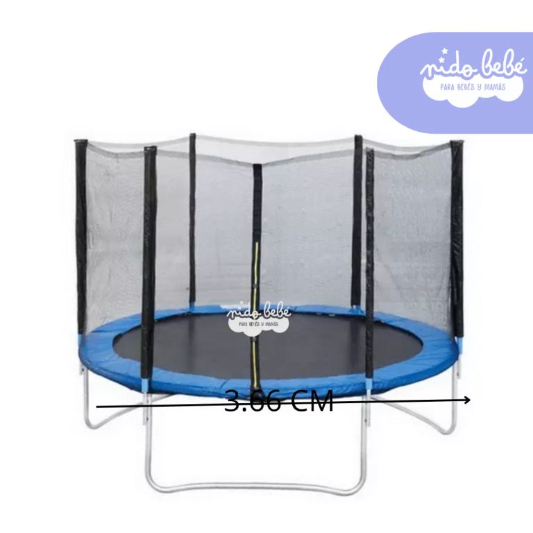 Juego CAMA SALTARINA 12 FT AZUL 3.66CM