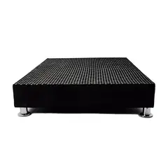 MUEBLES MACRUMO - BOX TARIMA NEGRO 2 Plz - INC PATAS INSTALADAS
