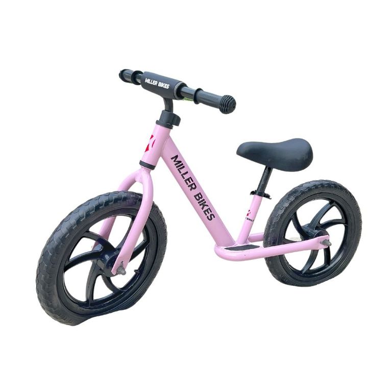 Bicicleta de balance equilibrio MILLER BIKES Aro 14 Rosada