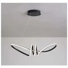 GENERICO - Lámpara Colgante LED Moderna Regulable Incluye control remoto