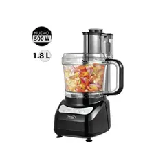 PRIMA - Procesador de Alimentos FP-9042A-CB Panel Táctil 500 Watts Negro