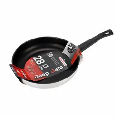MAGEFESA - Sarten Acero Inoxidable Antiadherente 28 cm Deep Gala