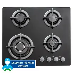 INDURAMA - Cocina empotrable 4 quemadores EGI604VDNE