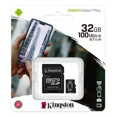 KINGSTON - MEMORIA MICRO SD 32GB