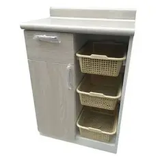 START FG - Mueble verdulero de cocina Italia Cestas en crema Melamina