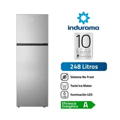 INDURAMA - Refrigeradora No Frost RI389 246L