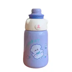 GENERICO - Termo de oso kawai, térmica de acero inoxidable aislante 1300 ml, azul