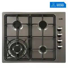 SOLE - Cocina Empotrable 4 Quemadores SOLCO036
