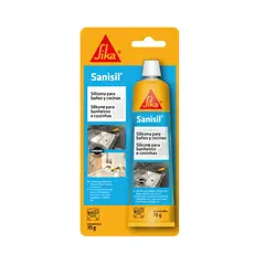 SIKA - Silicona Antihongos Sanisil Transparente 70 gr
