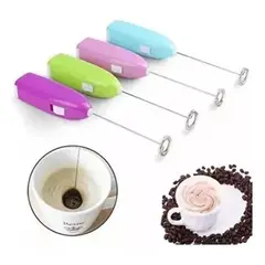 GENERICO - Batidor Espumador de Café Leche Huevos - Color aleatorio