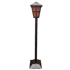 START FG - Farol de madera Alto Rustico de exteriores e interiores de madera
