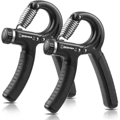 MEGIMPERU - Hand Grip x2UN Regulable 10kg a 60kg para Manos y Antebrazos