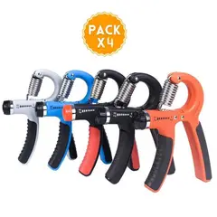 MEGIMPERU - Hand Grip X4UN Regulable 10kg a 60kg para Manos y Antebrazos