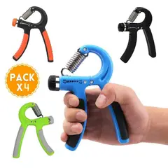 MEGIMPERU - Hand Grip X4UN Regulable 10kg a 60kg para Manos y Antebrazos