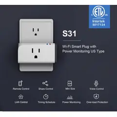 SONOFF - ENCHUFE INTELIGENTE WIFI S31 -
