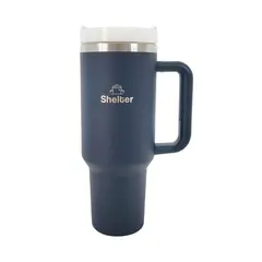 SHELTER - Pro Cup Navy Blue 1180ml 40oz de Acero Inoxidable