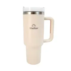SHELTER - Pro Cup Quarzo Rosa 1180ml 40oz de Acero Inoxidable