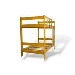 MUEBLES MACRUMO - Camarote de Madera Shihuahuaco de 1.5 Plz + Acabado