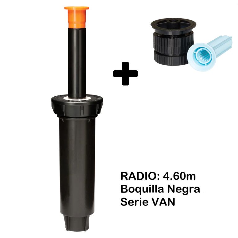 ASPERSOR - ROCIADOR EMERGENTE SERIE 1804 DE 1-2, R=4.60m