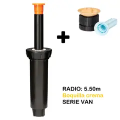 RAINBIRD - ASPERSOR - ROCIADOR EMERGENTE SERIE 1804 DE 1-2, R=5.50m