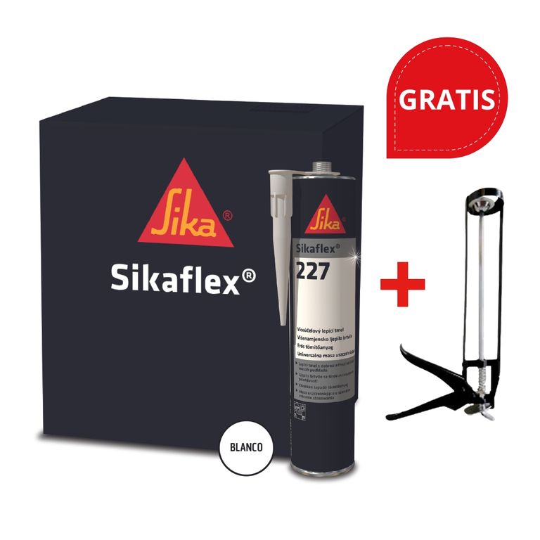Adhesivo para Carrocerías Sikaflex®-227 Blanco 300 ml + 1 Aplicador