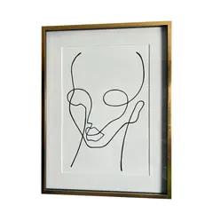 MAP DESIGN HOME - Cuadro Decorativo Mujer Equilibrio B 615x82 cm