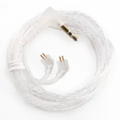 KZ - Cable sin Microfono Pin C Tipo L Plateado