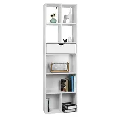 DIBA MUEBLES - Librero Porfirio Blanco DIBA Muebles