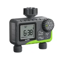 RAIN X - TEMPORIZADOR DE RIEGO AUTOMATICO PARA GRIFO, 2 ZONAS - RAIN POINT
