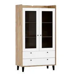 DIBA MUEBLES - Vitrina Aparador Parvati Bicolor