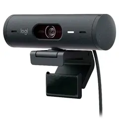 LOGITECH - Camara web cam Brio 500 Full HD Auto encuadre HDR - Negro