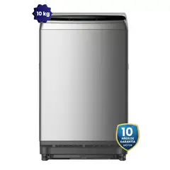 MIDEA - Lavadora 10Kg MA200W100G-PE Silver