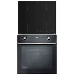ELECTROLUX - Combo: Horno Empotrable 80L OE8EH + Cocina Empotrable 4 Zonas ETII60F7EOB