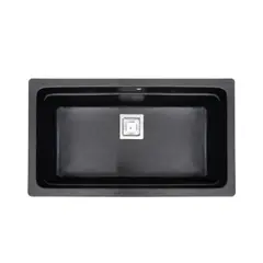 FDV - Lavaplatos Deluxe Granito Negro 2.0