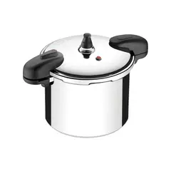 TRAMONTINA - Olla de Presión Tramontina Valência en Aluminio Pulido 24 cm 10 L